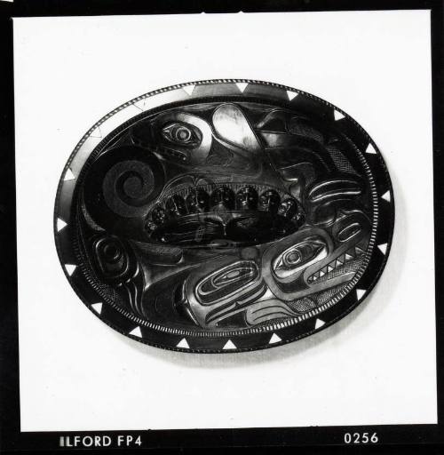 Argillite Dish by Charles Edenshaw