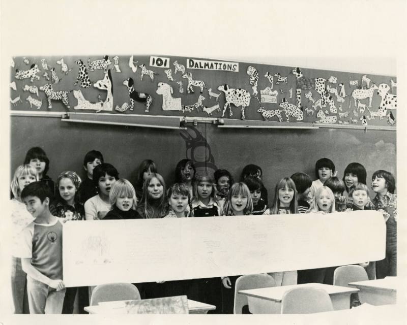 Queen Charlotte Elementary School Class