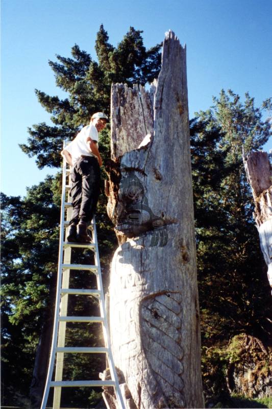 Sgang Gwaay Pole Conservation