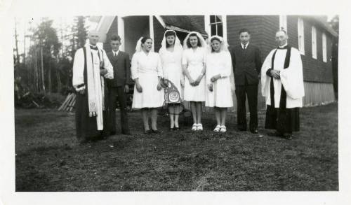 Confirmation at Masset, women