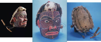 Portrait Mask w/ animal on top